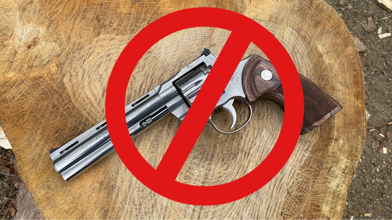 MY NEW 2020 COLT PYTHON IS JUNK!!!!!!!!