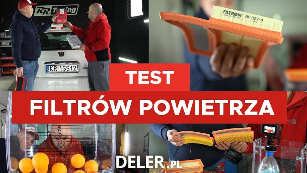 *TEST* filtrów powietrza! Czy Filtron okaże się być najlepszy?
