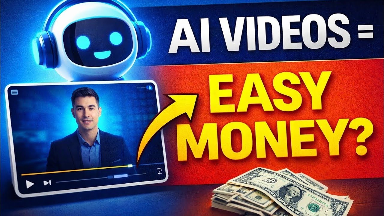 AI Video Creation for Beginners – Tools, Benefits & Income Ideas