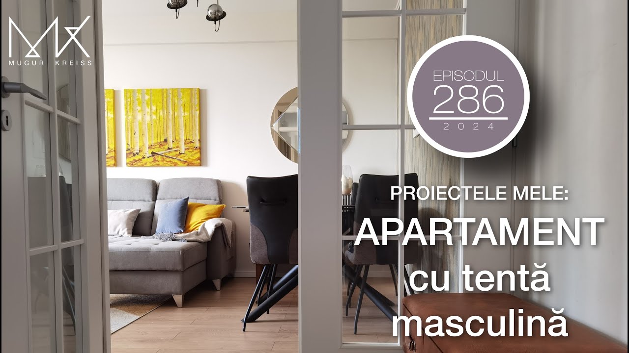 Episodul 286 - Proiectele mele: Apartament cu tentă masculină