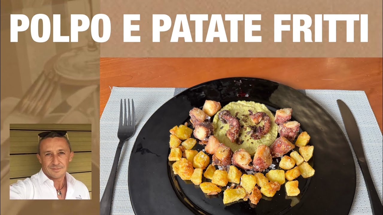 Polpo e patate fritti La ricetta croccante fuori e morbida dentro | Antipasto per Natale