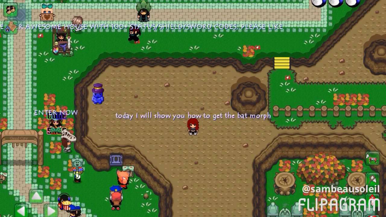 How to get the bat morph on Graal Online Classic