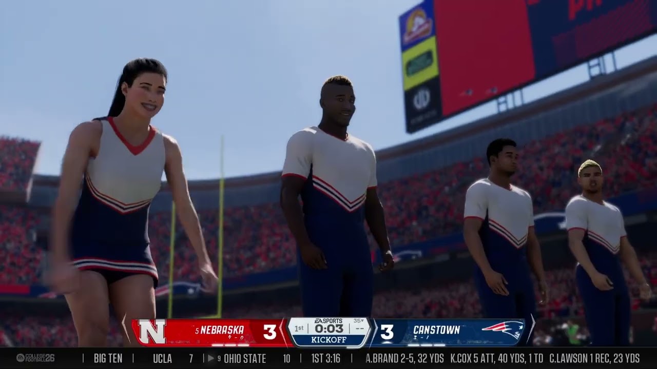 EA SPORTS College Football 26 Canstown Dynasty S3 E6: Wk5 vs 5 Nebraska