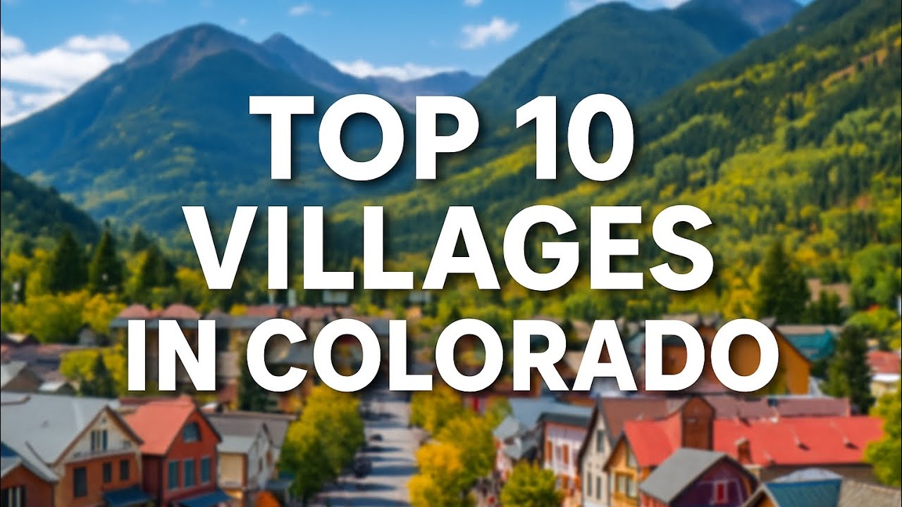Top 10 Most Beautiful Villages in Colorado | Hidden Gems You Must Visit