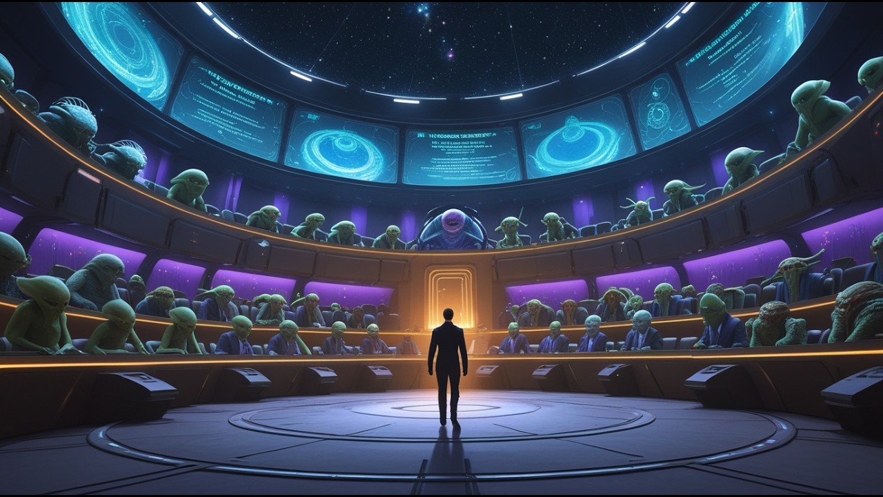 In Terror, the Galactic Council Saw Humans Leave the Forum | HFY Story