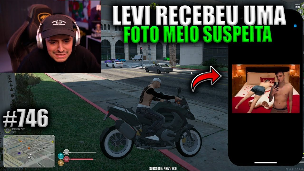 LEVI RECEBEU ESSA FOTO MEIO SUSPEITA! EP 746