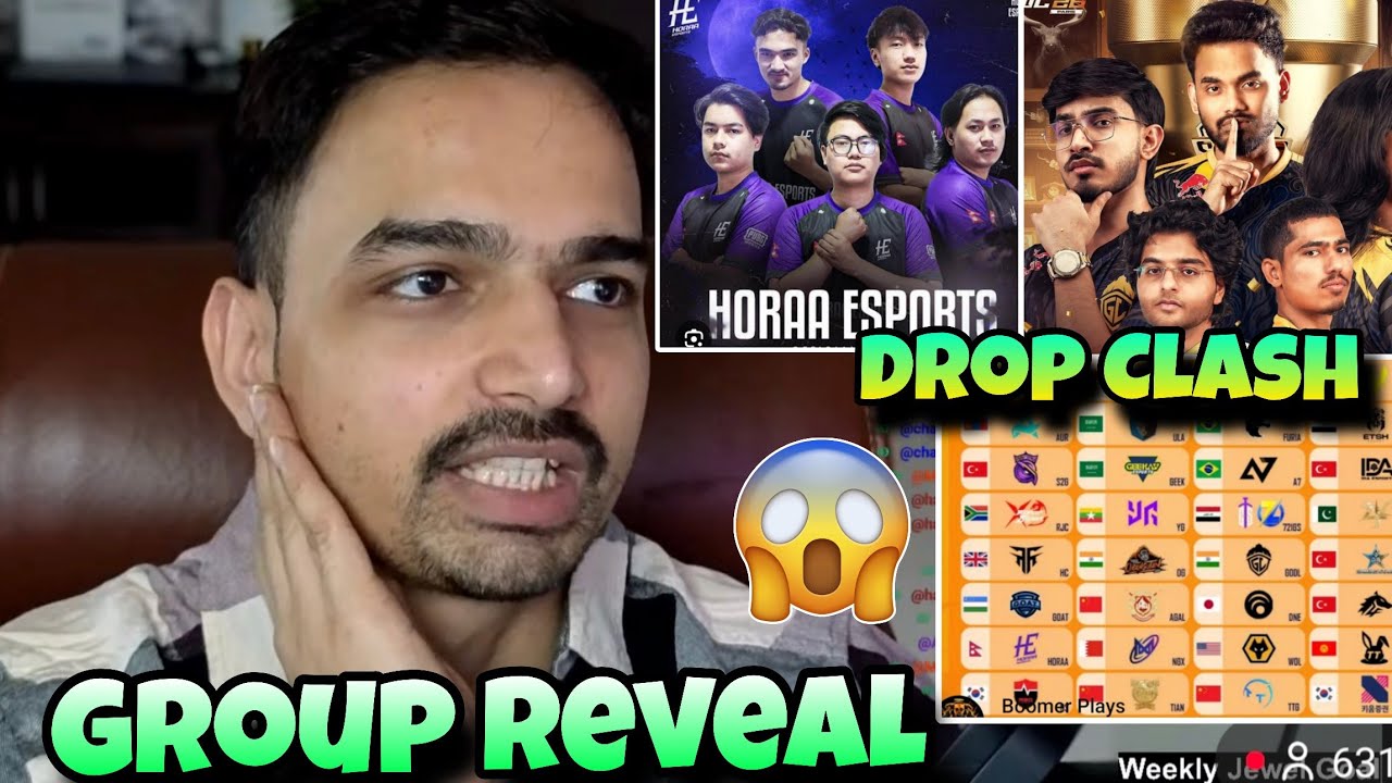 Mazy Shocked Godl OG Group Reveal PMWC😱 Horaa Vs Godl Drop Clash In Ewc 🚨