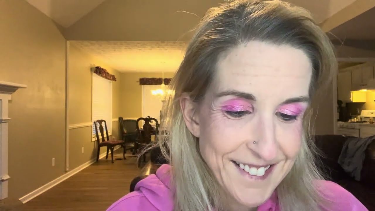I’M BACK!!! Grwm Requested look Pink Valentines Day look #odenseyecosmetics 