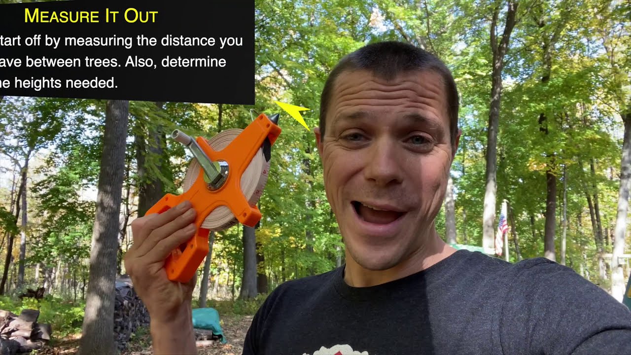 How To Install a 110' Zip-Line Setup Instructions