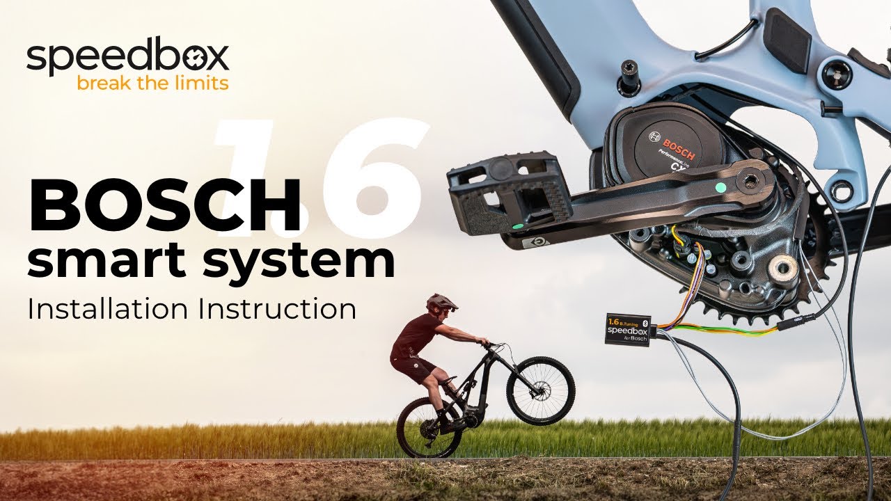 NEW! Easy Install of SpeedBox 1.6 (B.Tuning) for Bosch 5th Gen.(Smart System + Rim Magnet)