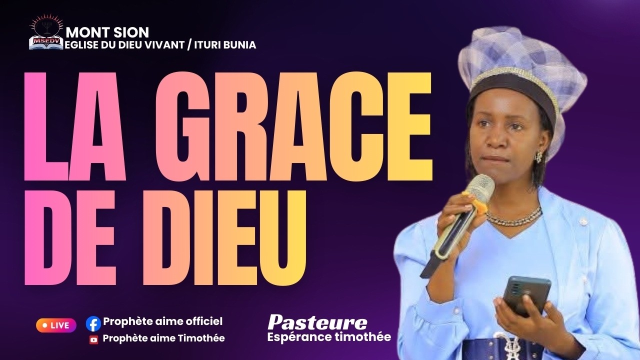 LA GRÂCE DE DIEU SERVICE DU 20 02 2026