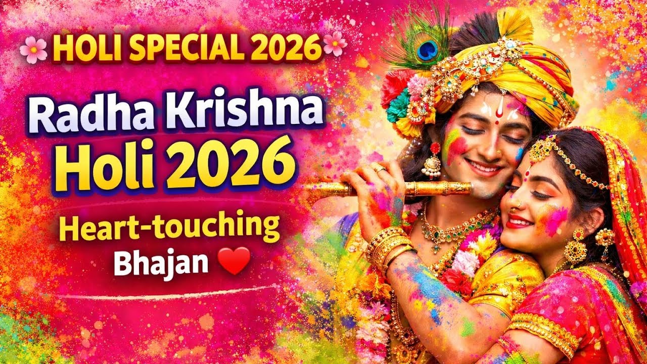 🌸 होली स्पेशल 🌸राधा कृष्ण होली 2026दिल छू लेने वाला भजन ❤️
