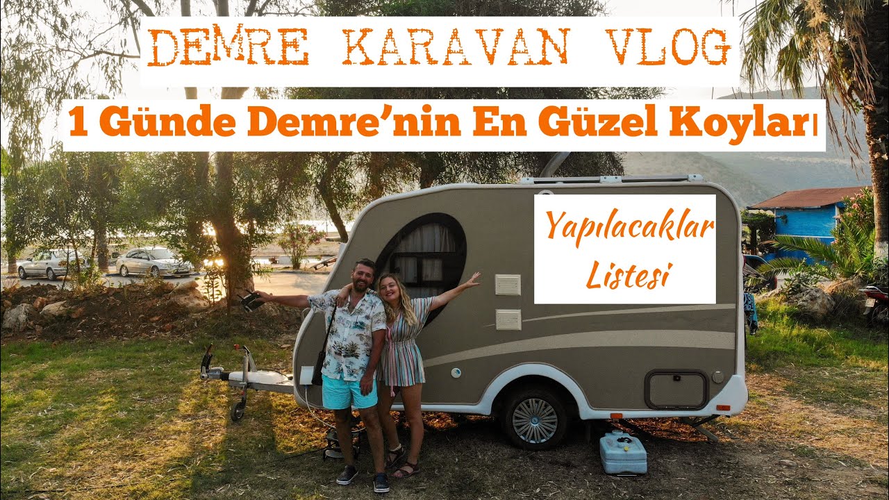 Karavanla Demre Antalya Kampı | Antalya'nın Turistik Olmayan Sakin Koyları | Demre Gezilecek Yerler