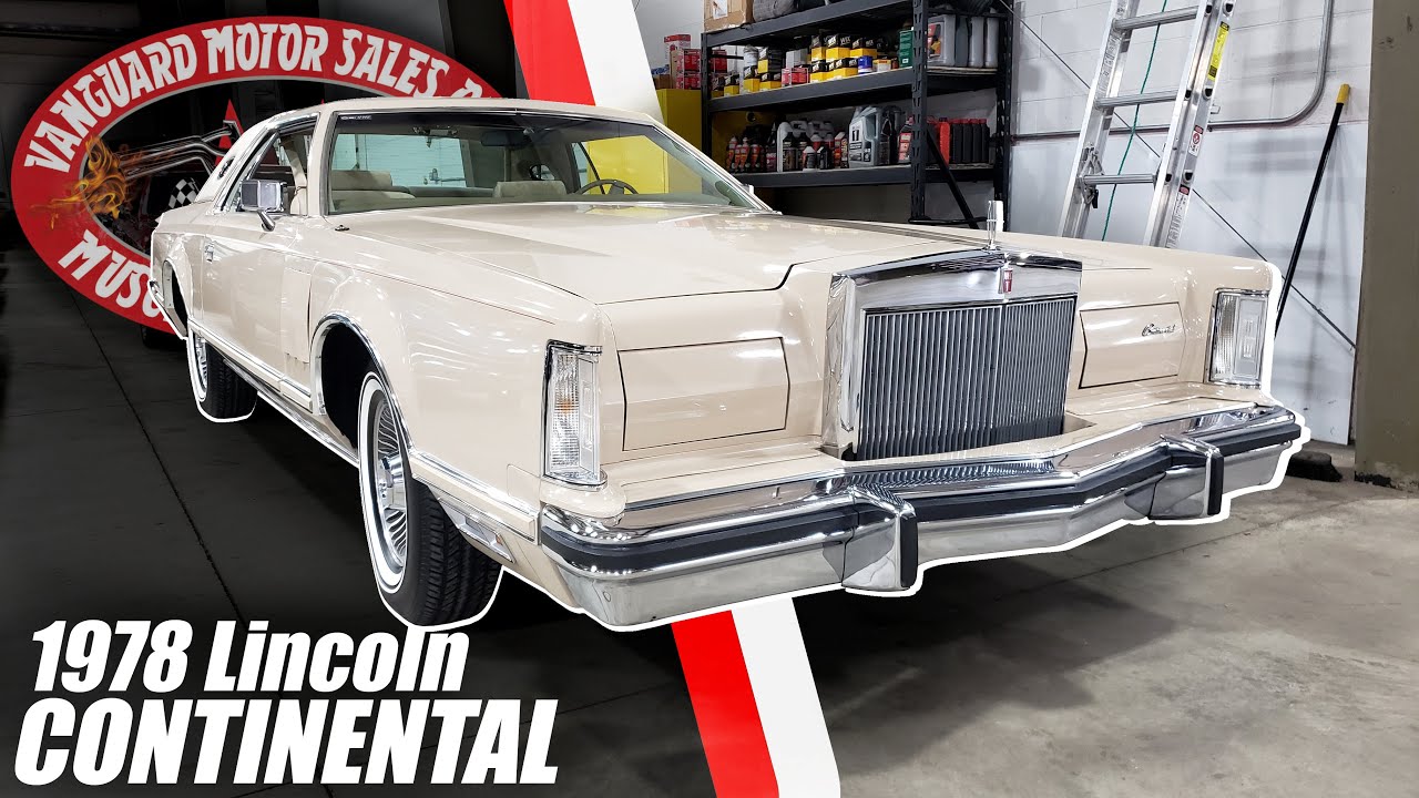 1978 Lincoln Continental Mark V For Sale Vanguard Motor Sales 