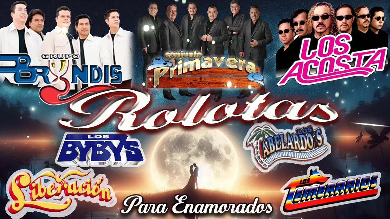 los acosta los Temerarios Grupo Ladron Los Caminantes Liberación  y #los90s #gruperasromanticasmix