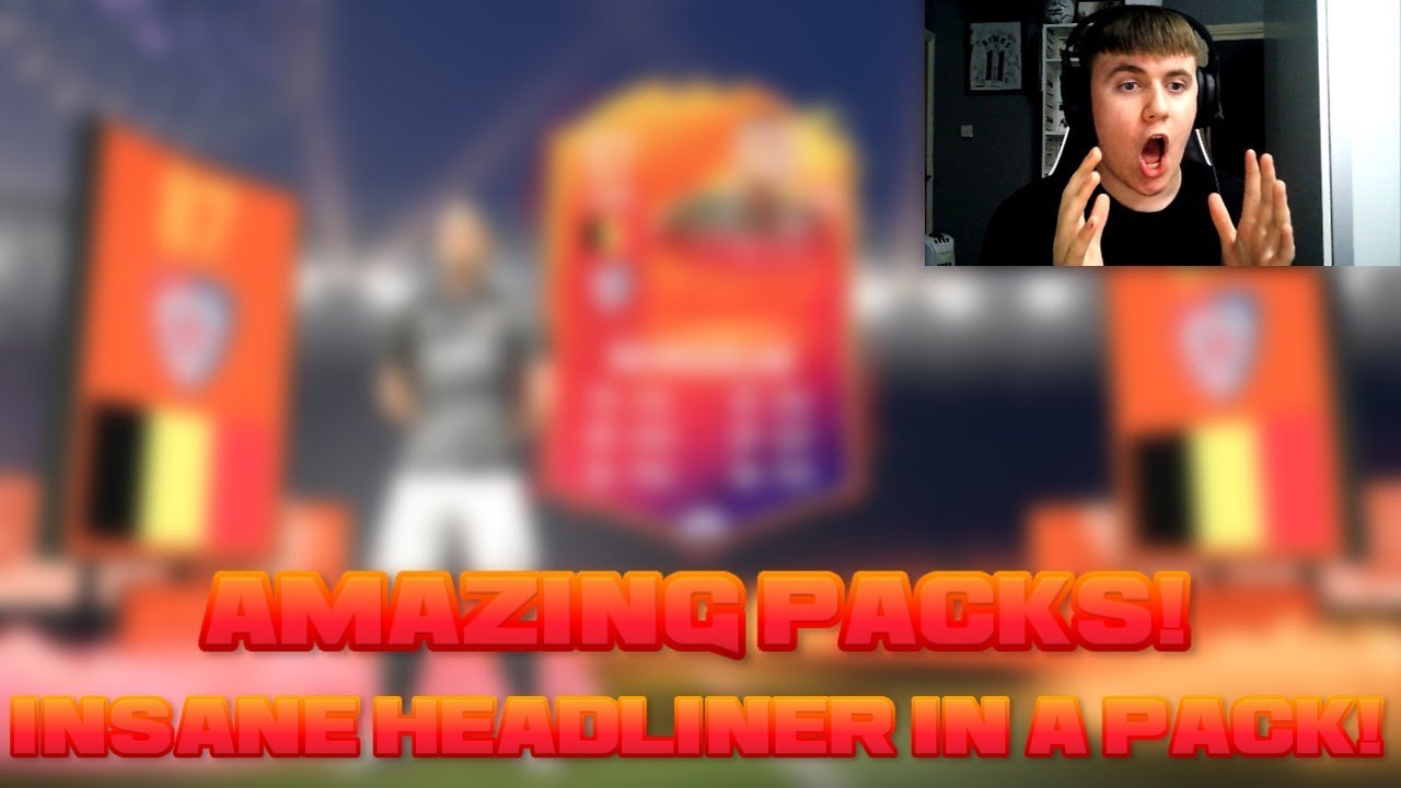 *INSANE HEADLINER IN A PACK* FIFA 20  HEADLINER PACK OPENING!