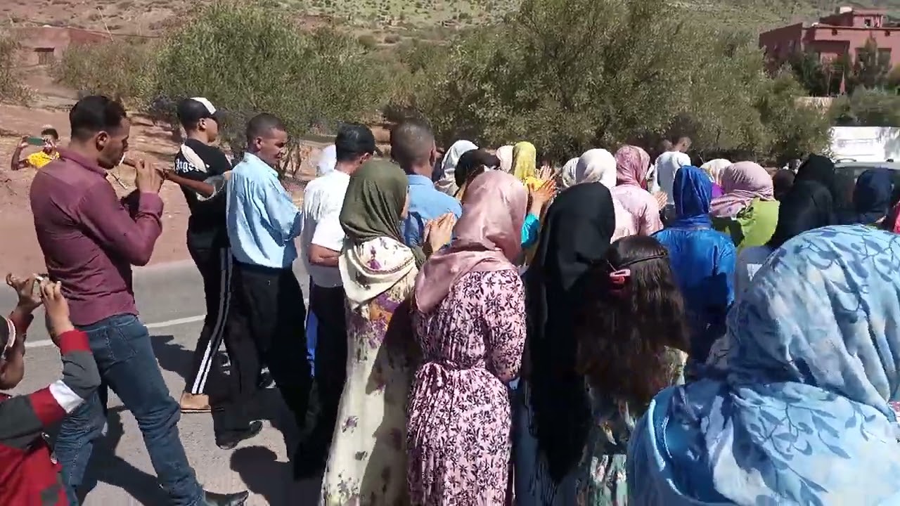 غيطة امازيغية  صادفتها وانا في طريقي الى بين الويدان