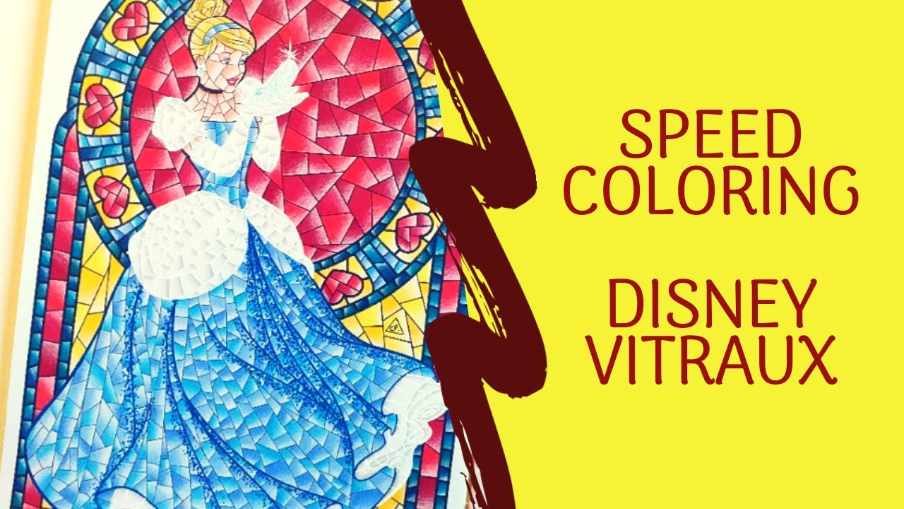 Speed Coloring | Vitraux Disney