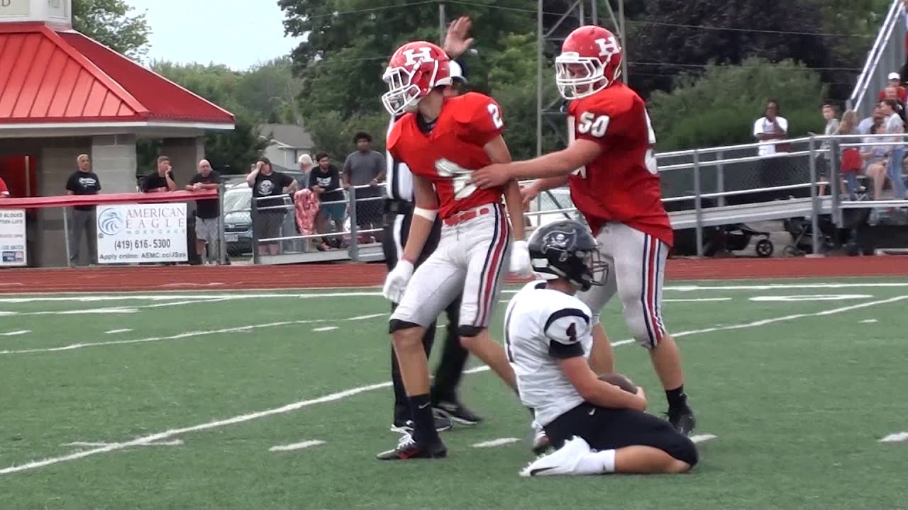 2018 Huron vs Perkins Football