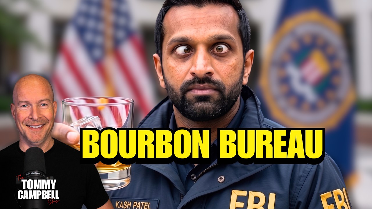Kash Patel Hands Out Custom Bourbon &mdash; But He&rsquo;s Not a Drinker