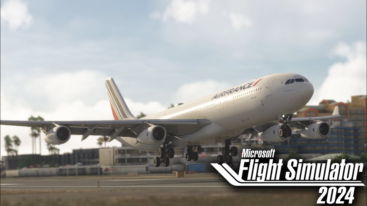 InIBuilds A340-300 | Paris - Sint Maartin | 8+ Hours | Microsoft Flight Simulator 2024