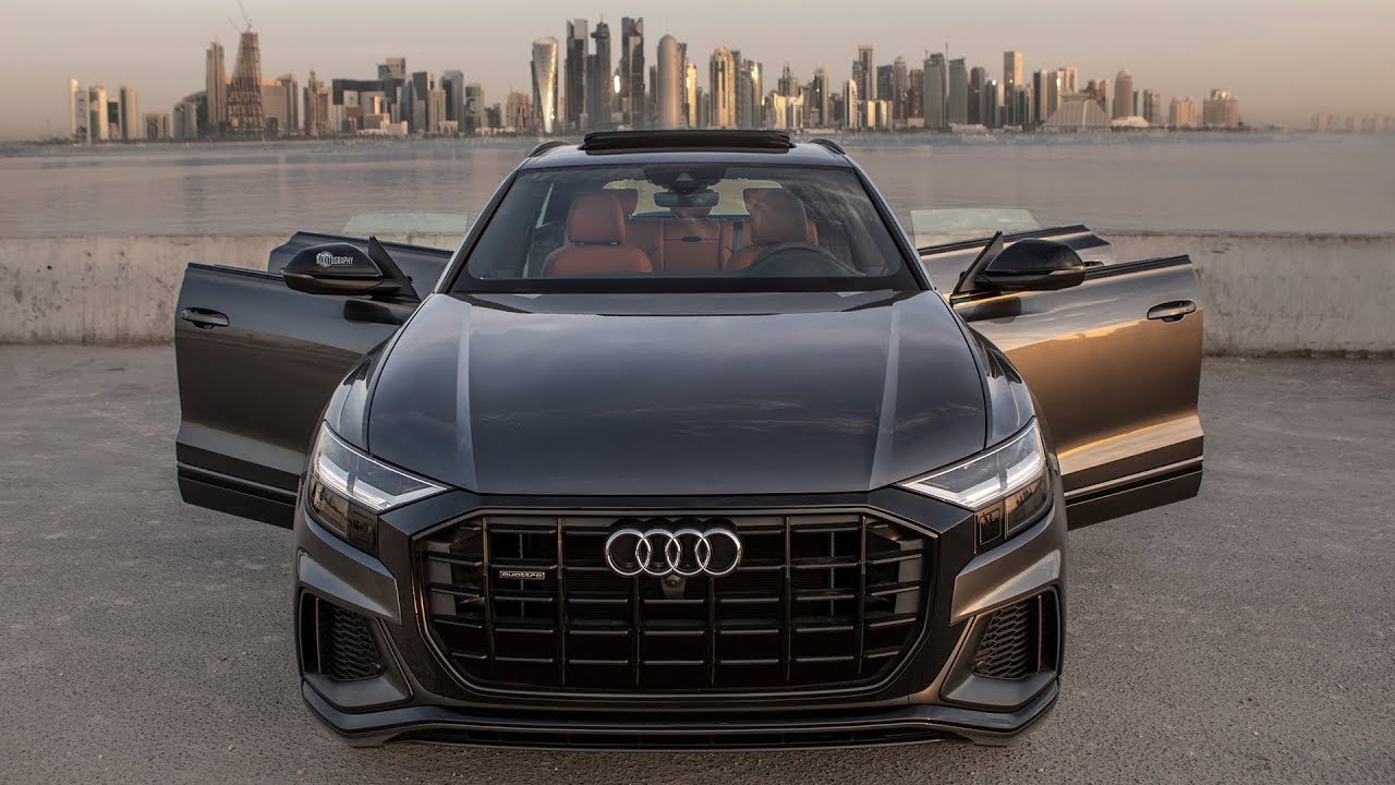 2019 AUDI Q8 55TFSI - BEAUTY! Daytona gray/brown interior - Beautiful locations - In detail