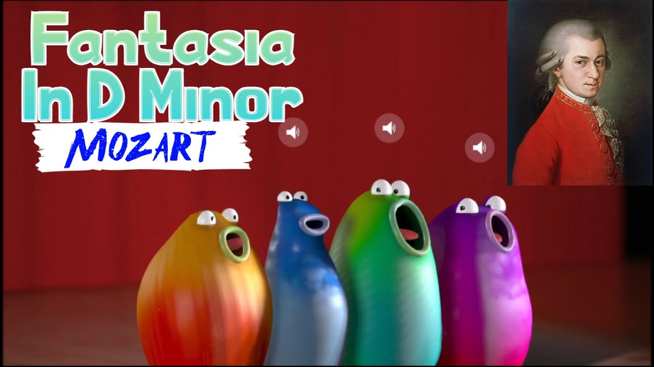 Blob Opera- Fantasia In D Minor K397- Mozart
