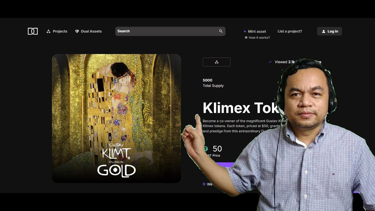 Klimex Token: Own a Piece of the Falling in Gold Immersive Experience (How to buy Tutorial)