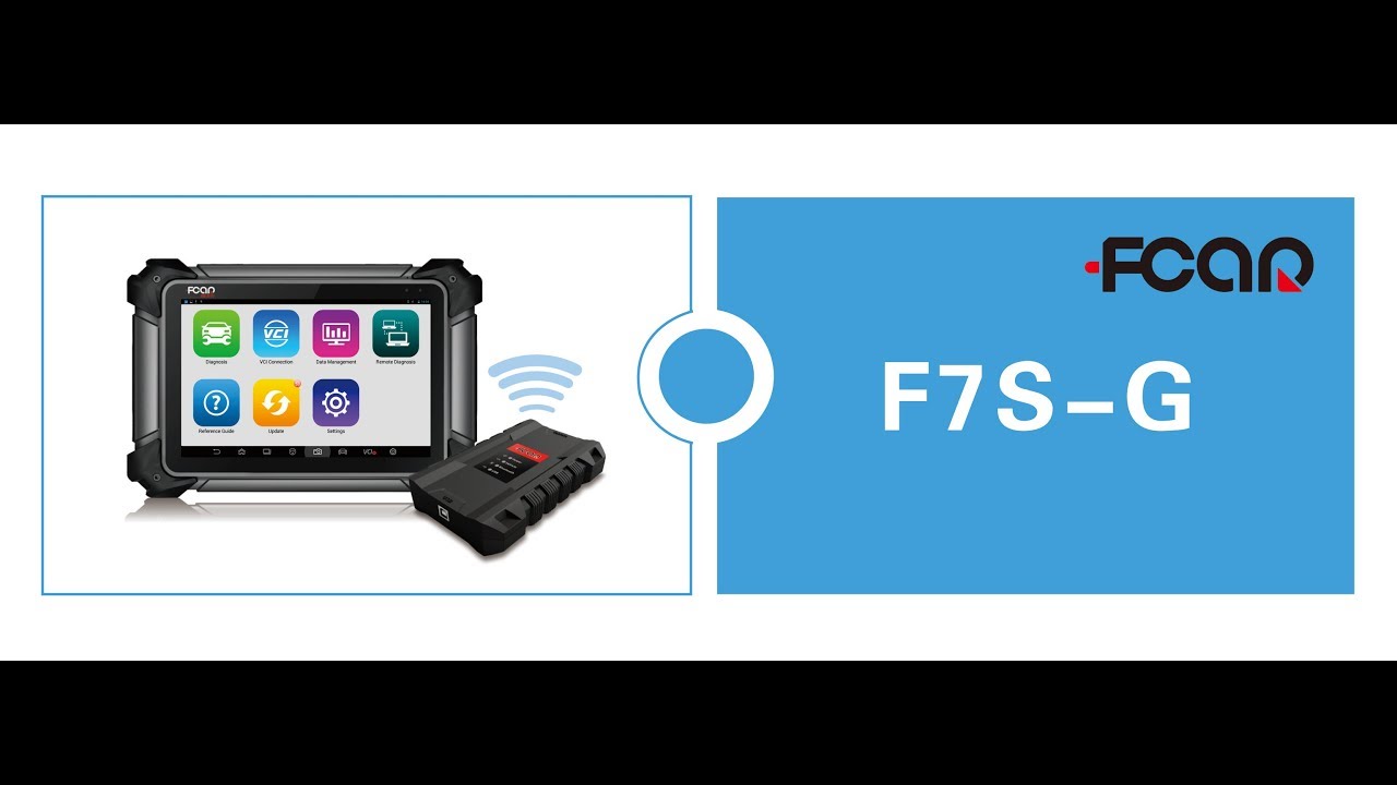 FCAR F7SG Caterpillar diagnostic scanner