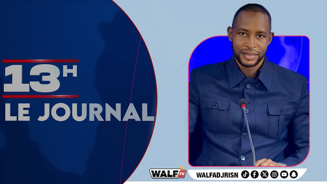 Le journal de 13h et la mi-journée du mercredi  04 fevrier 2026 sur Walf TV
