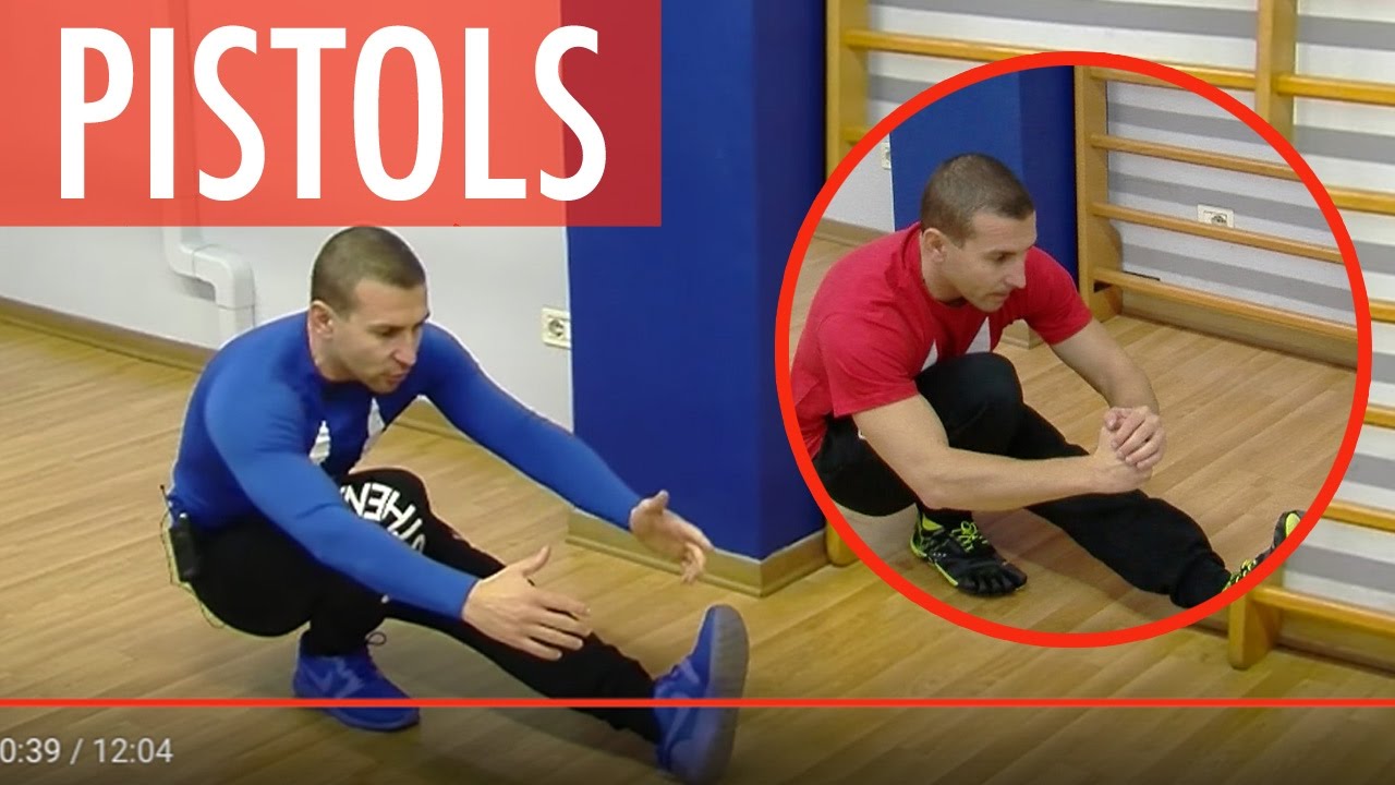 PISTOLS SQUAT COMPLETO TUTORIAL: SQUAT AD 1 GAMBA ESERCIZIO
