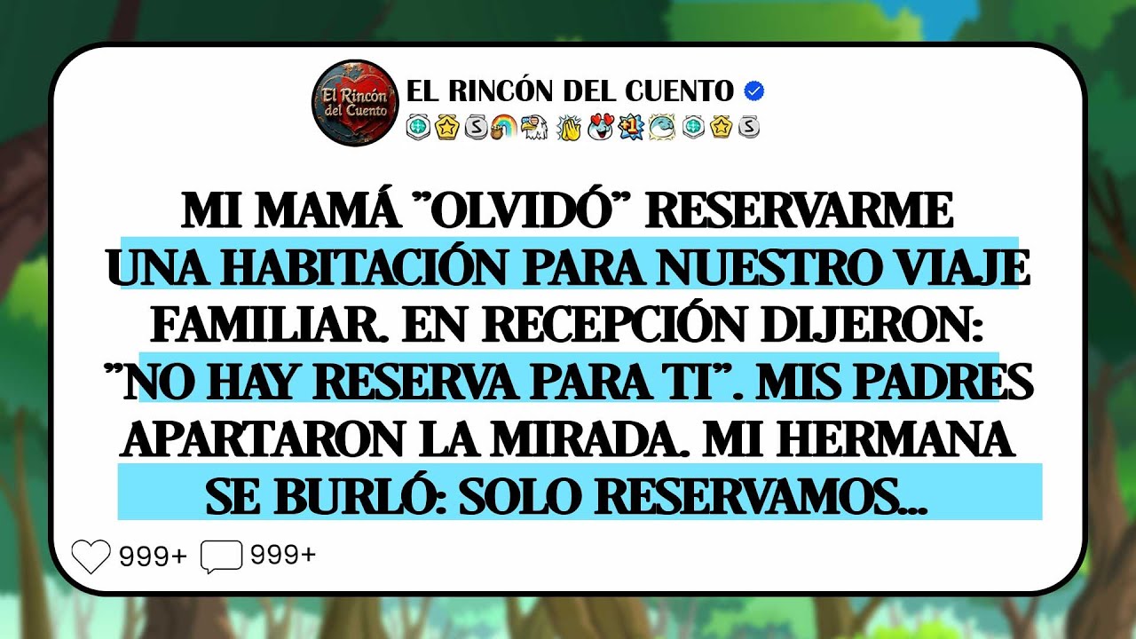 Mi Mamá “Olvidó” Reservarme Una Habitación. Una Hora Después, Me Volaron El Teléfono.
