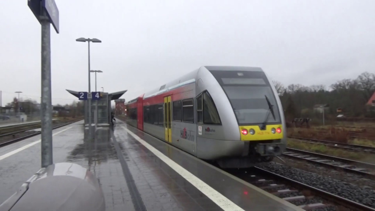 GTW-Triebwagen 646 414 der HLB in Nidda und Hungen