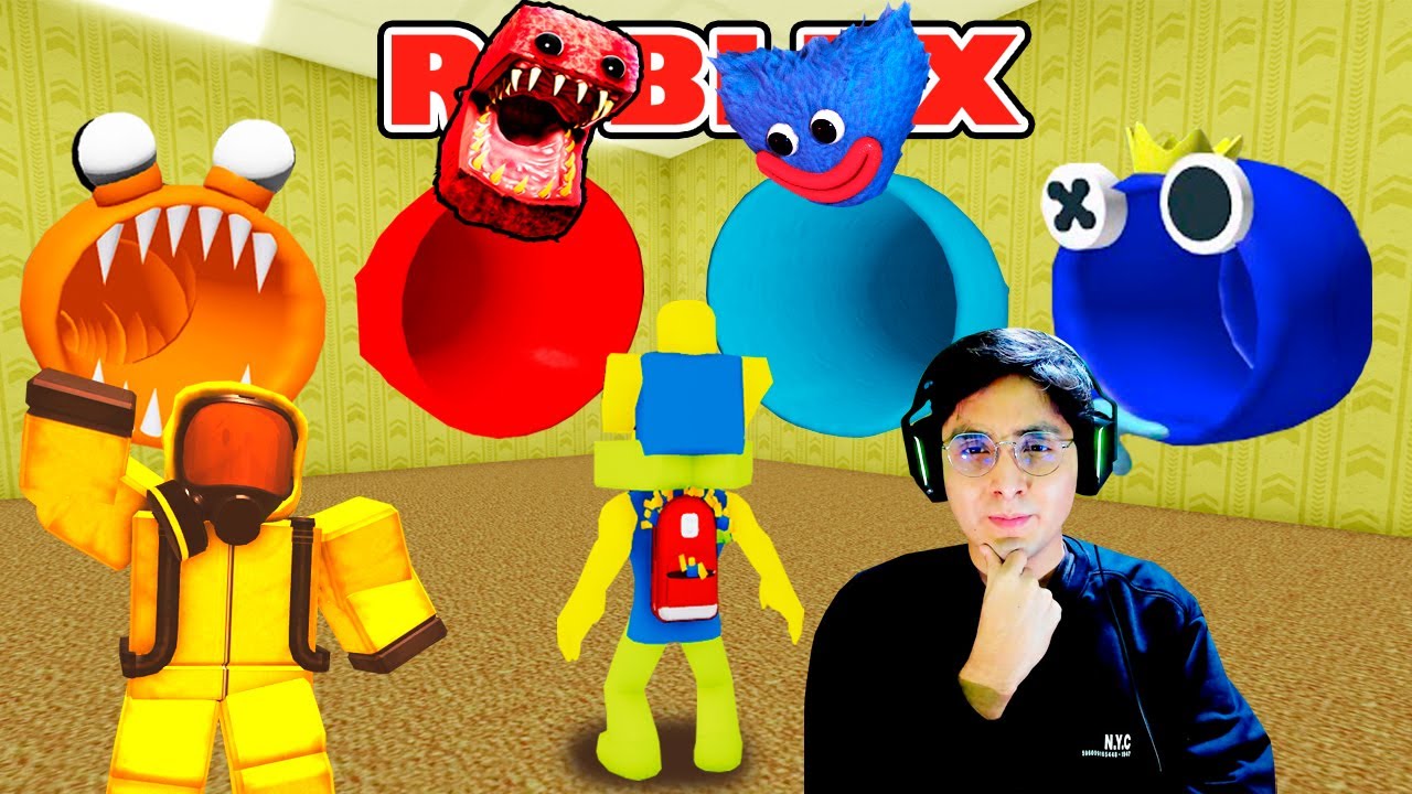 ESCOGE EL TOBOGAN CORRECTO EN LOS BACKROOMS | Pick a Slide Backrooms | JehxTp