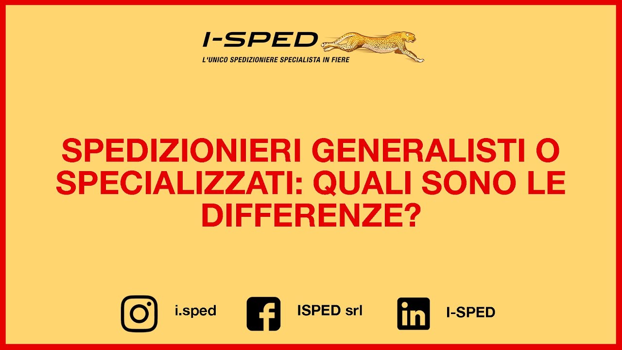 Spedimania - Spedizionieri Generalisti o Specializzati: Quali Sono le Differenze?