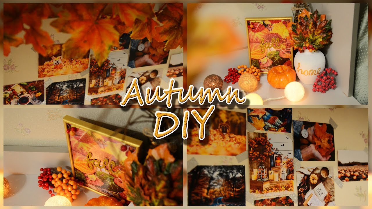 Autumn DIY: Осенний Декор Рабочего Стола❤
