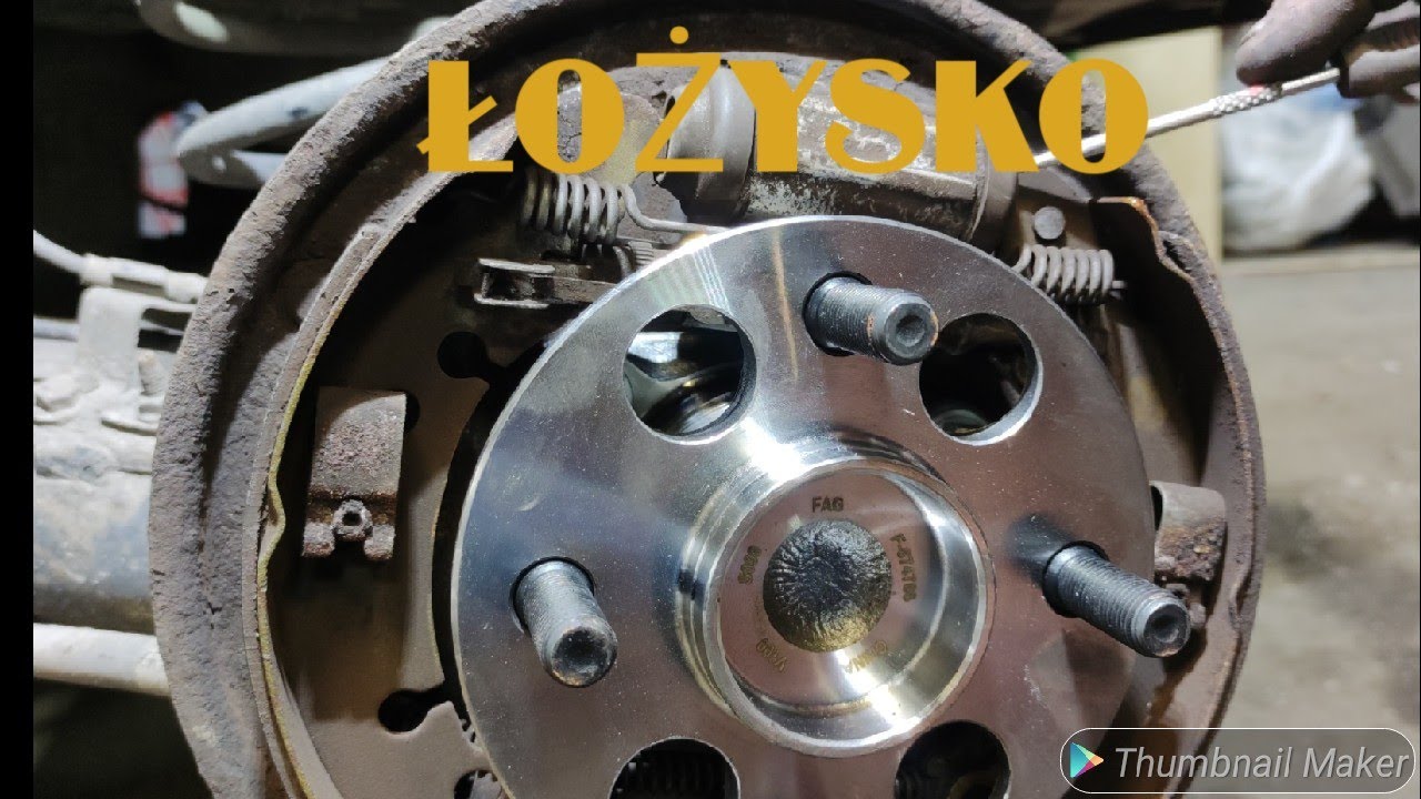 Toyota Yaris 2 - wymiana łożyska tylnego koła