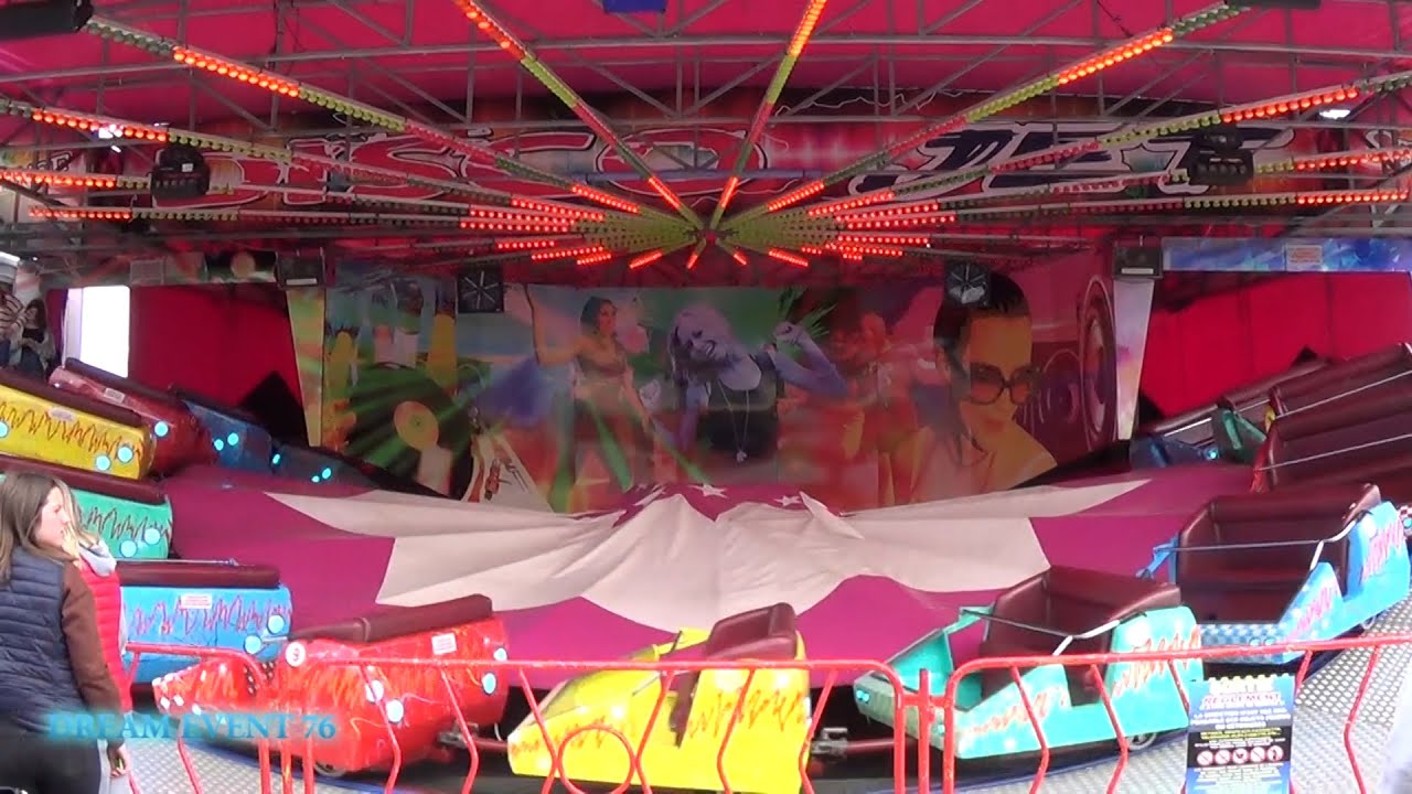 Manège Disco Jet, fête foraine du Tréport 2022 ( 76 )