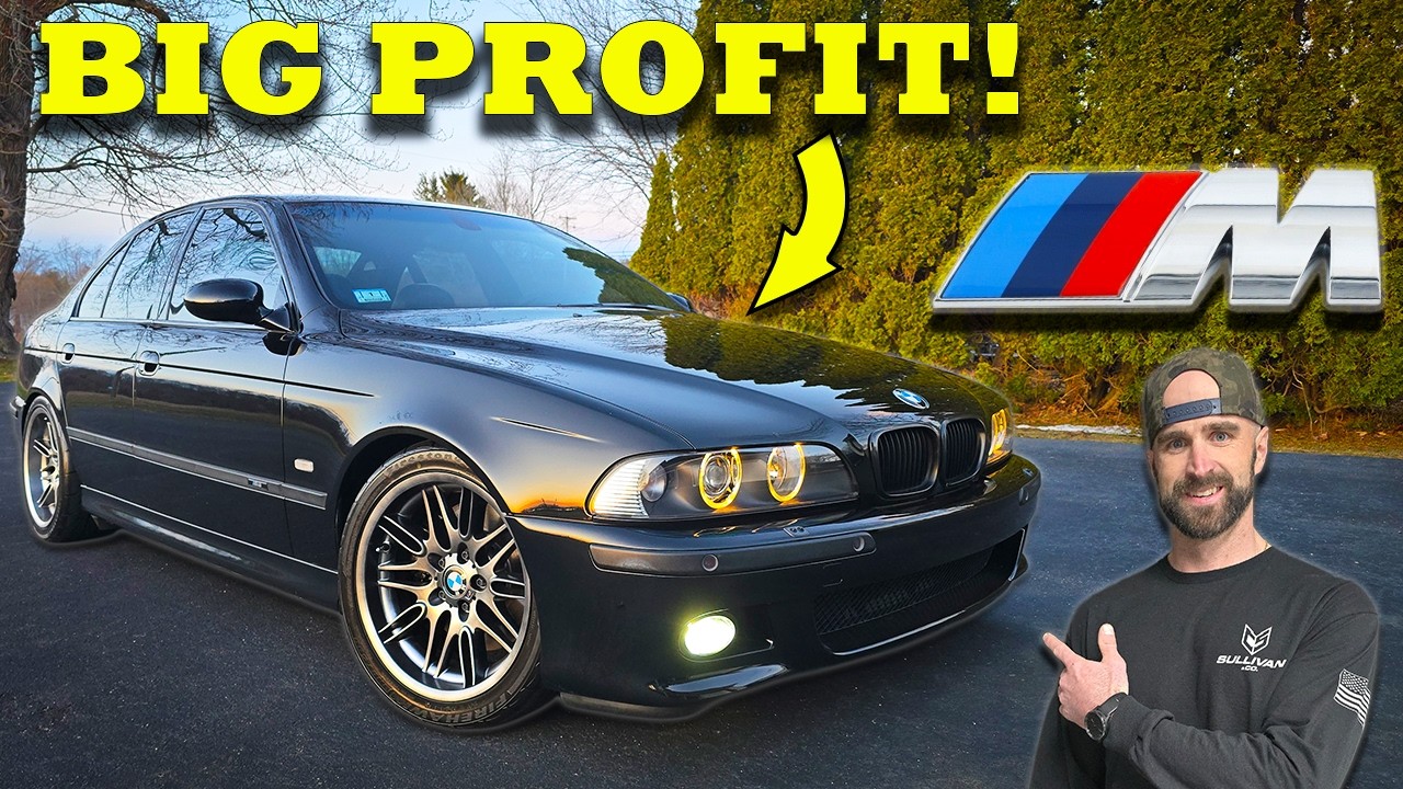 I Bought A BMW M5 For CHEAP | Fixed It, And Sold It For A BIG PROFIT