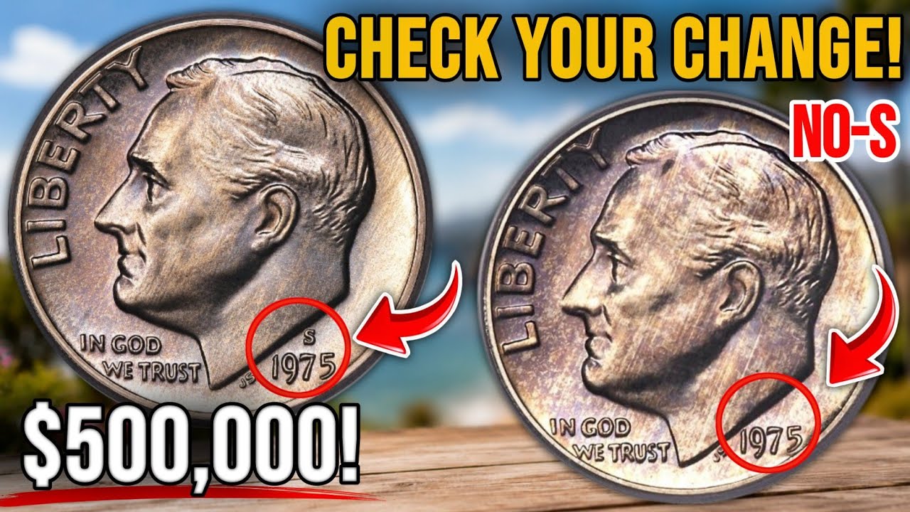 1975 No S Roosevelt Dime Worth $506,250? | Rare Proof Coin You Must Check!