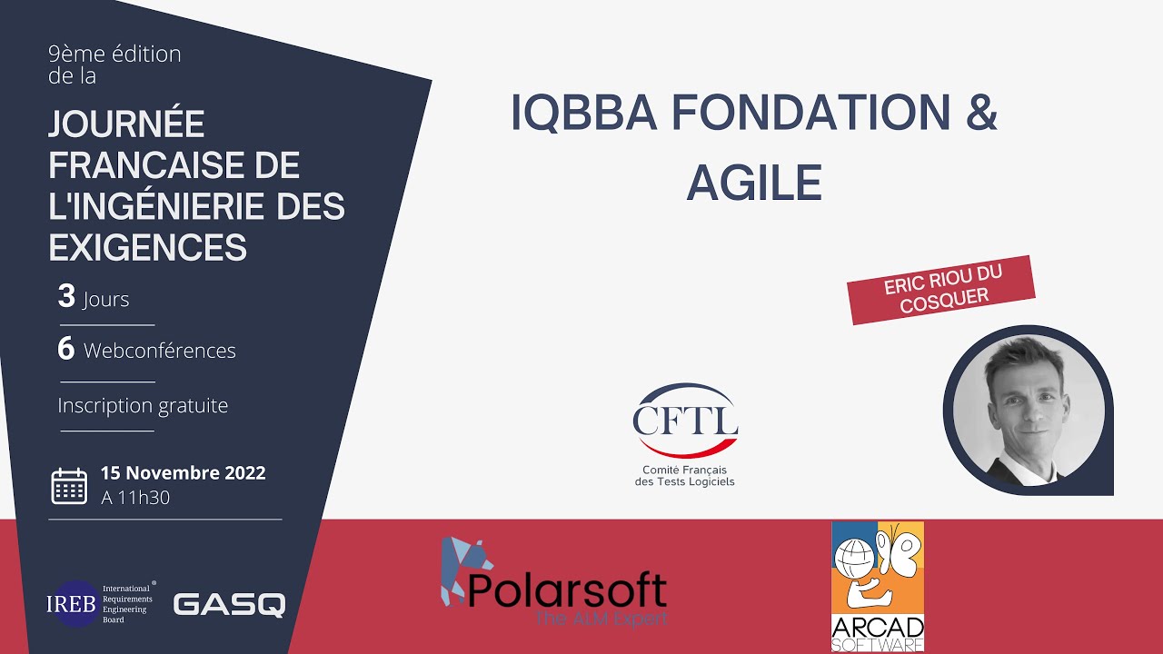 JFIE 2022 - Analyse métier en pratique et certifications IQBBA - CFTL