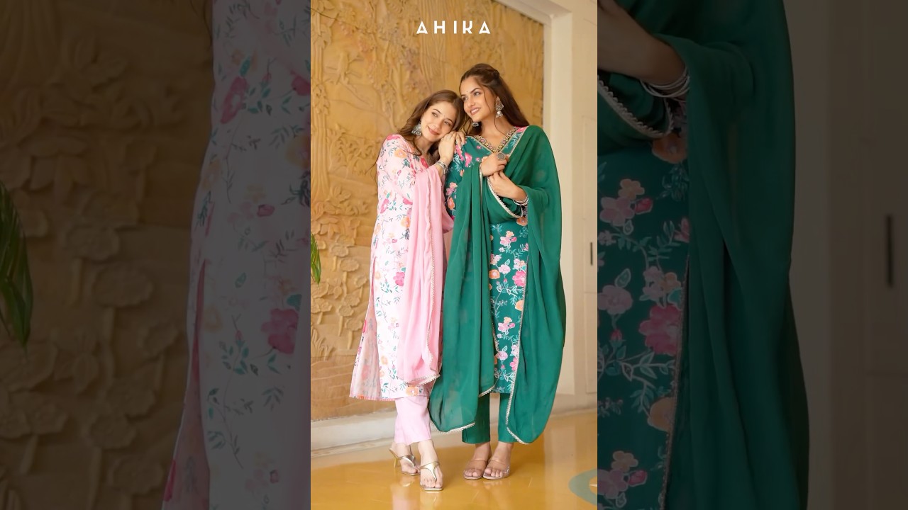 From casual to captivating in an instant🌷Ahika&rsquo;s floral collection that brings out the best in you!