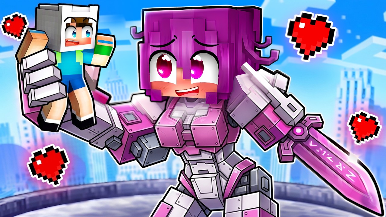 KIZ TRANSFORMER BANA AŞIK OLDU SONRA BENİ KA&Ccedil;IRDI 😱 Minecraft