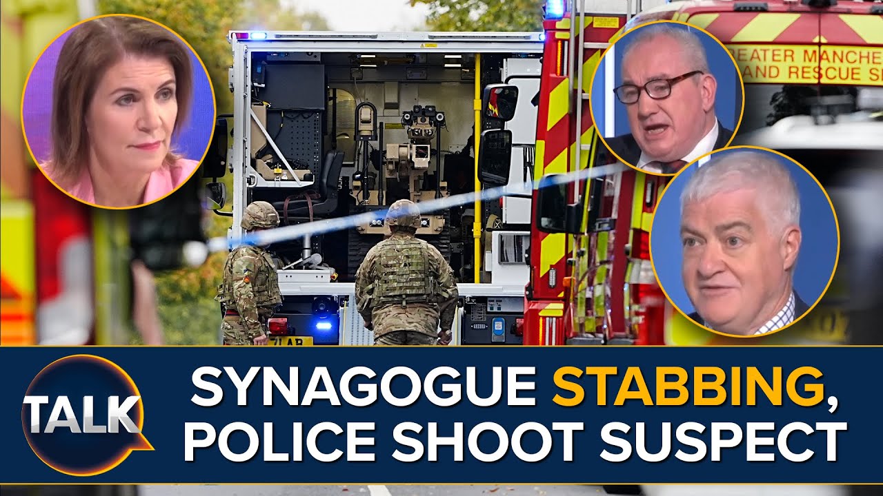 SYNAGOGUE ATTACK: Man Stabbed And Four Injured After Car Driven At People | Police Shoot Suspect