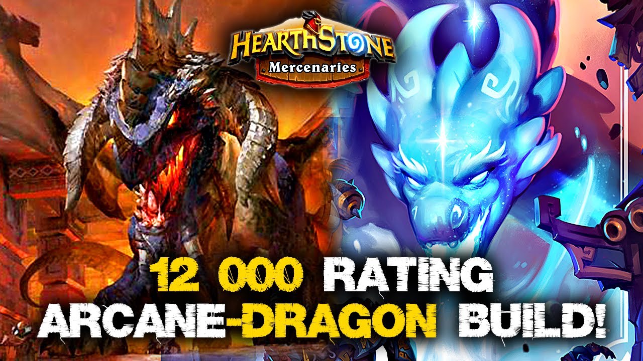 ARCANE DRAGON BUILD is the NUTS! August 2022* Top Hearthstone Mercenaries Builds by Top 100 Players