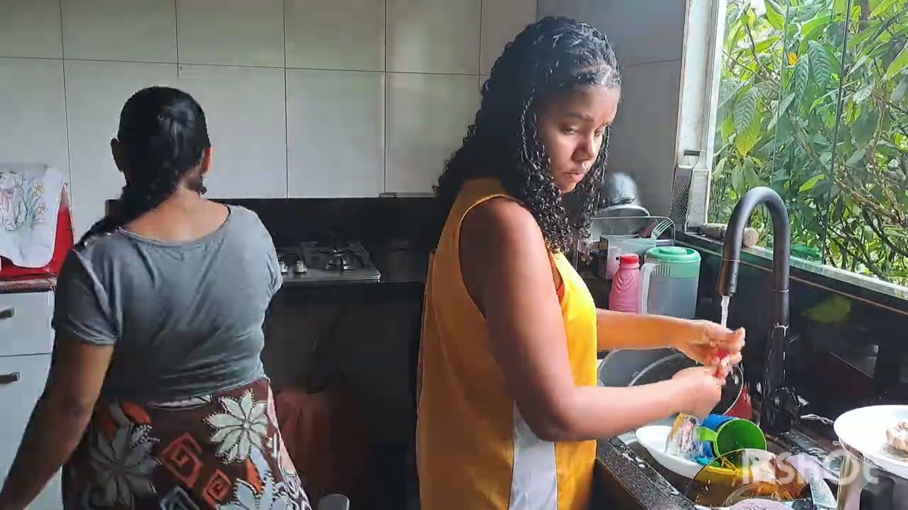 Minha rotina 🧹morando na roça 🏠🙌🏻