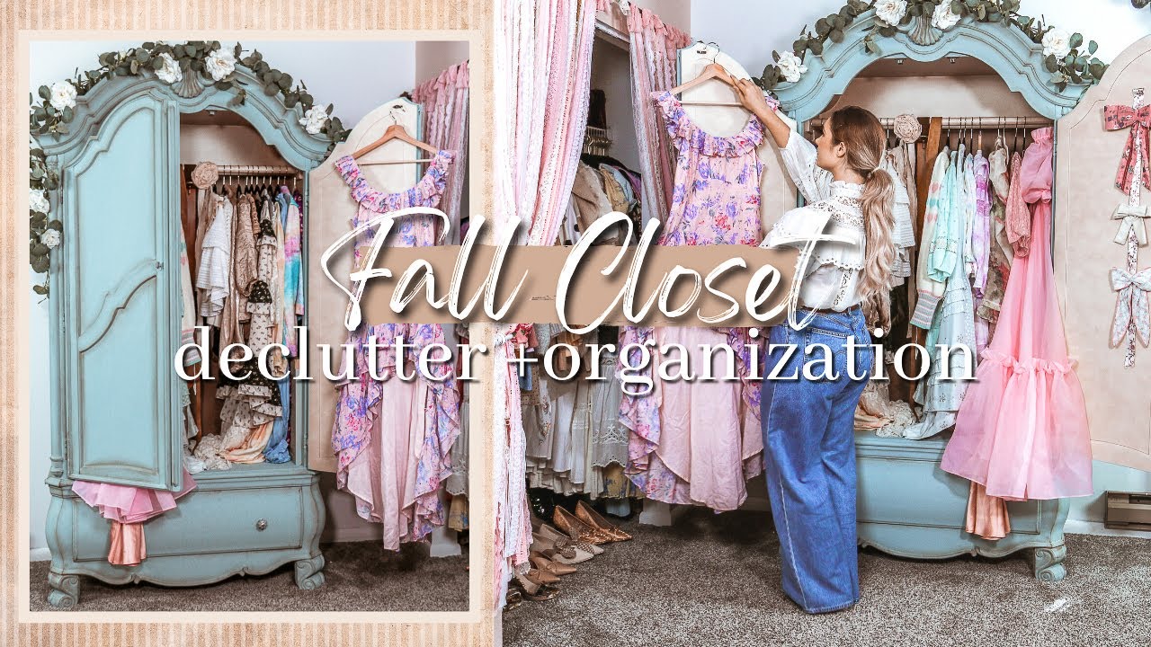 ORGANIZING MY CLOSET FOR THE FALL SEASON 2021 | closet organization ideas for small spaces