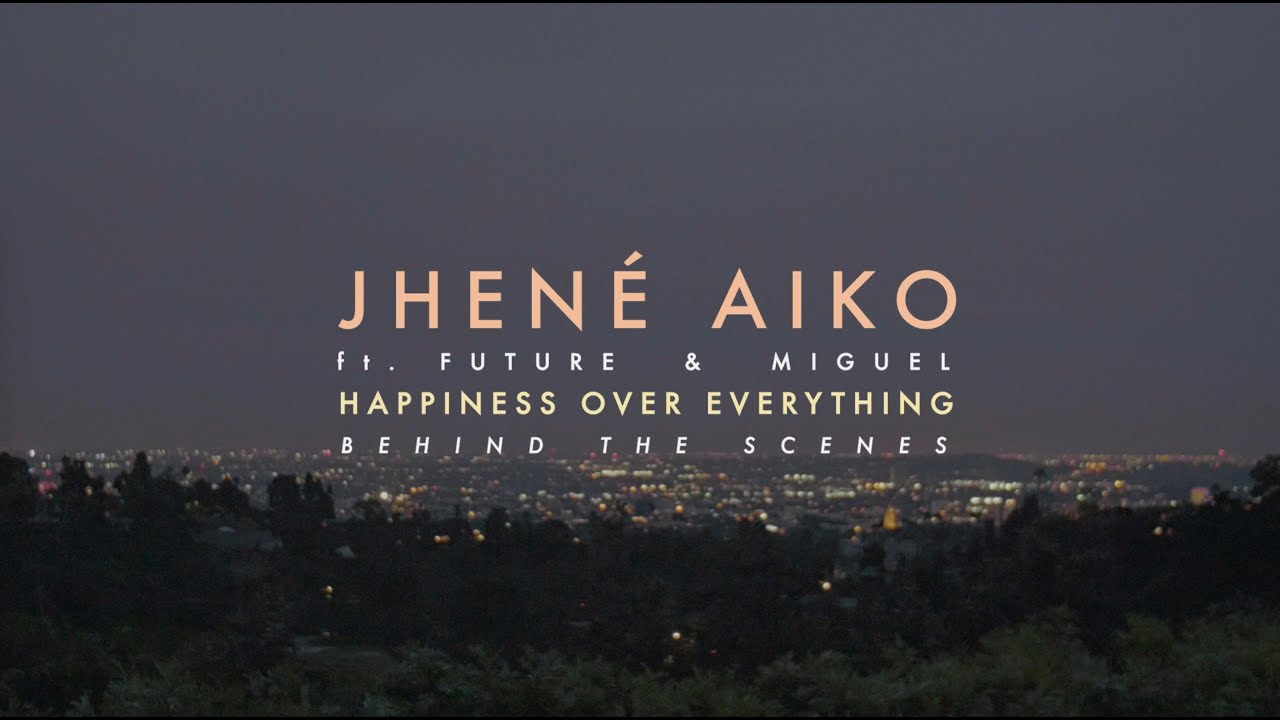Jhen&eacute; Aiko - Happiness Over Everything (H.O.E.) ft. Future, Miguel (Official BTS)