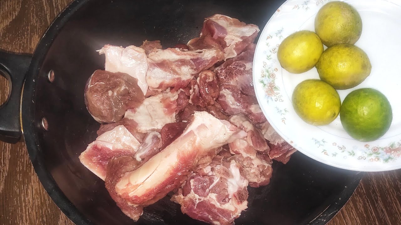 Lemon Mutton Recipe/Easy And Quick Recipe By  imran foods