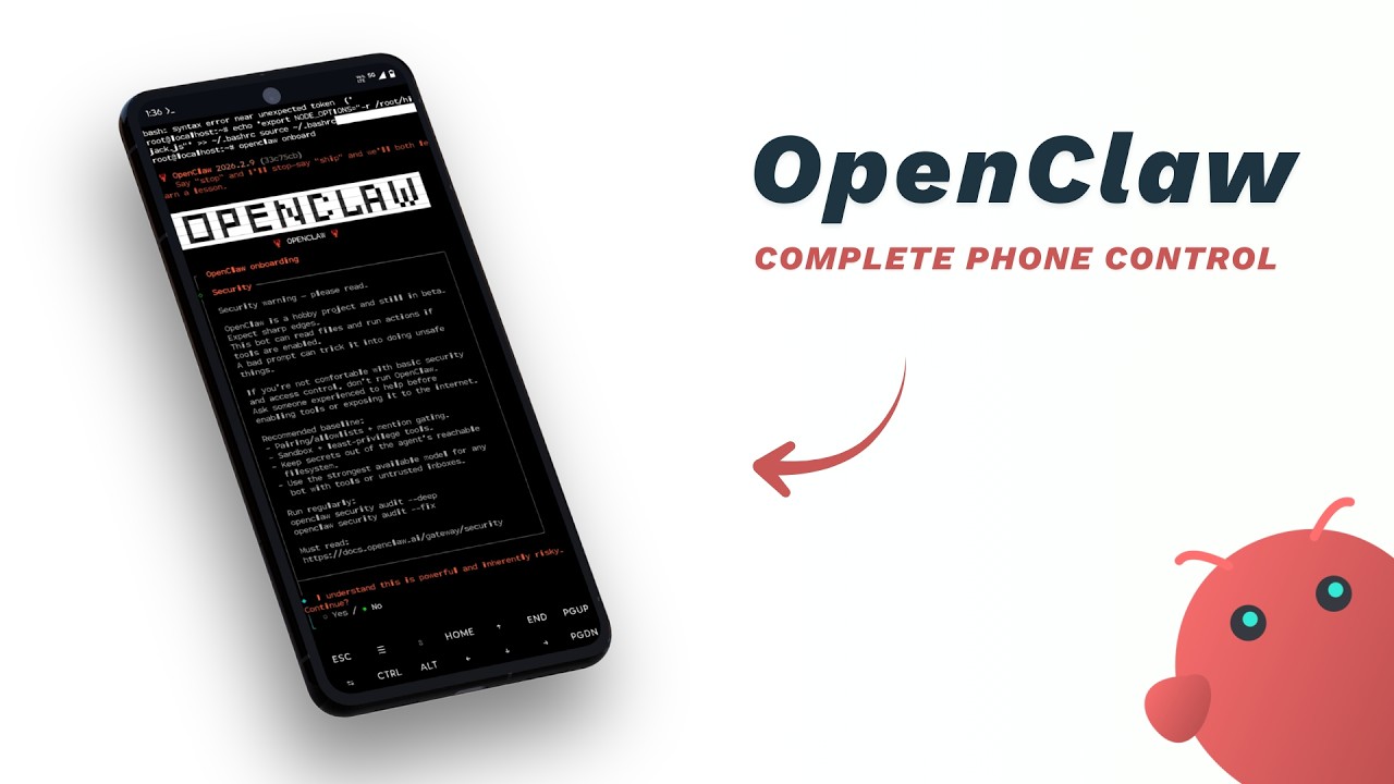 Как установить OpenClaw на Android | Clawdbot/Moltbot Android